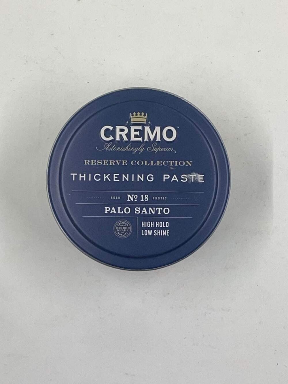 Cremo Reserve Collection Palo Santo No 18 Thickening Paste High Hold Low Shine 4